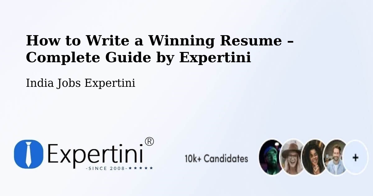 Resume Writing Guide for Job Seekers – Mandideep - Mandideep, India Jobs Expertini